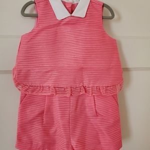 Janie and Jack dressy shorts romper - size 2T NWT